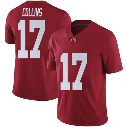 Limited Men's Kelby Collins Alabama Crimson Tide Crimson Football College Jersey -