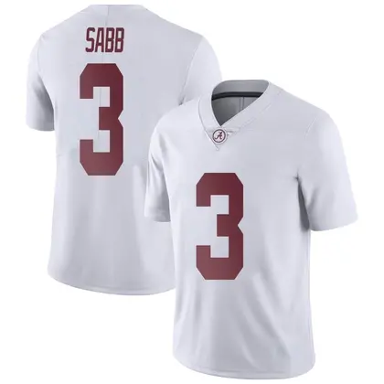 Limited Men's Keon Sabb Alabama Crimson Tide Football College Jersey - White