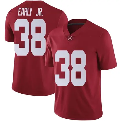 Limited Men's Marcus Early Jr. Alabama Crimson Tide Crimson Football College Jersey -