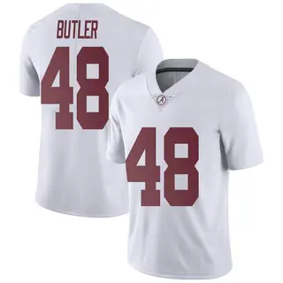 Limited Men's Prince Butler Alabama Crimson Tide Nike Football College Jersey - White