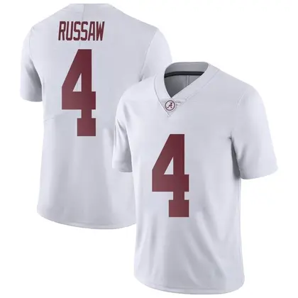 Limited Men's Qua Russaw Alabama Crimson Tide Football College Jersey - White