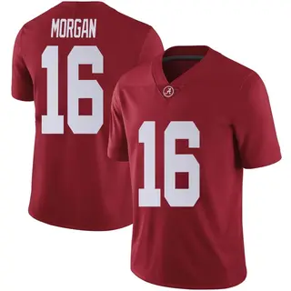 Limited Men's Red Morgan Alabama Crimson Tide Nike Crimson Football College Jersey - Red