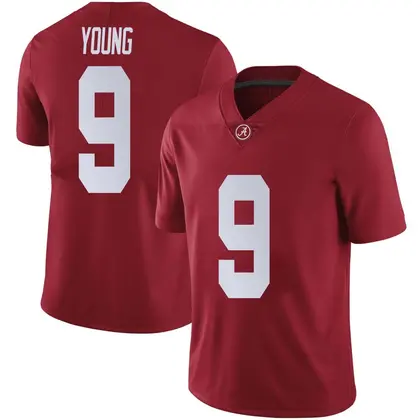 Limited Men's Richard Young Alabama Crimson Tide Crimson Football College Jersey -