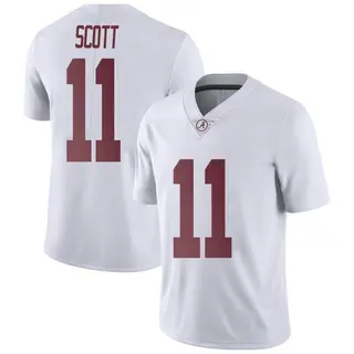 Limited Men's Rico Scott Alabama Crimson Tide Nike Football College Jersey - White