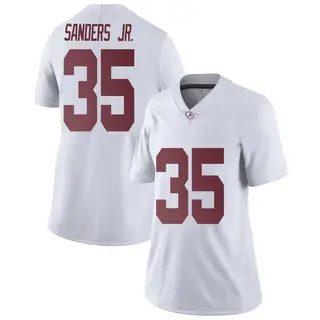 Limited Women's Abduall Sanders Jr. Alabama Crimson Tide Nike Football College Jersey - White
