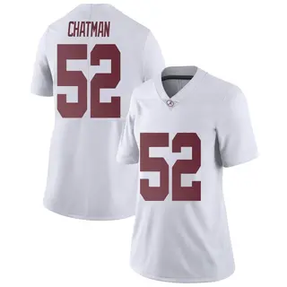 Limited Women's Braylon Chatman Alabama Crimson Tide Nike Football College Jersey - White