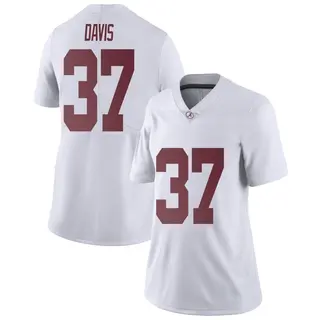 Limited Women's Cole Davis Alabama Crimson Tide Nike Football College Jersey - White