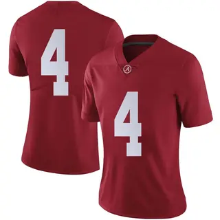 Limited Women's Daniel Hill Alabama Crimson Tide Nike Crimson Football College Jersey -