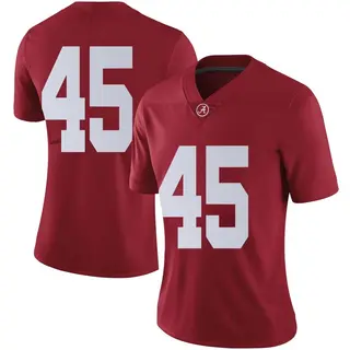 Limited Women's David Bird Alabama Crimson Tide Nike Crimson Football College Jersey -