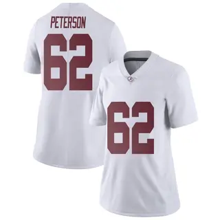 Limited Women's Davis Peterson Alabama Crimson Tide Nike Football College Jersey - White
