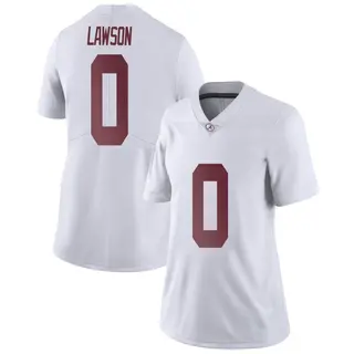 Limited Women's Deontae Lawson Alabama Crimson Tide Nike Football College Jersey - White