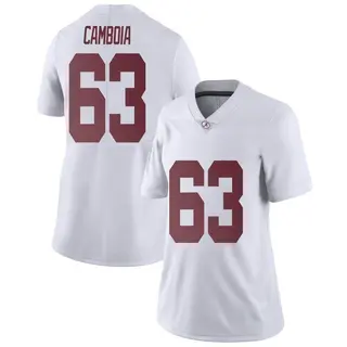 Limited Women's Diego Camboia Alabama Crimson Tide Nike Football College Jersey - White