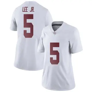 Limited Women's Dijon Lee Jr. Alabama Crimson Tide Nike Football College Jersey - White