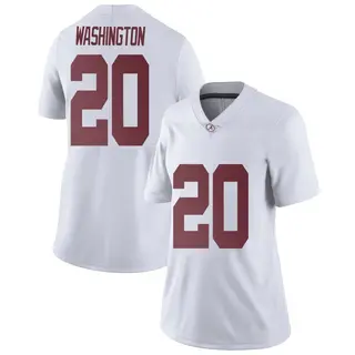 Limited Women's Dre Washington Alabama Crimson Tide Nike Football College Jersey - White