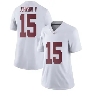 Limited Women's Duke Johnson II Alabama Crimson Tide Nike Football College Jersey - White