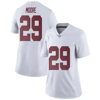 Limited Women's Fredrick Moore Alabama Crimson Tide Nike Football College Jersey - White