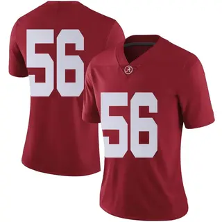 Limited Women's Geno VanDeMark Alabama Crimson Tide Nike Crimson Football College Jersey -