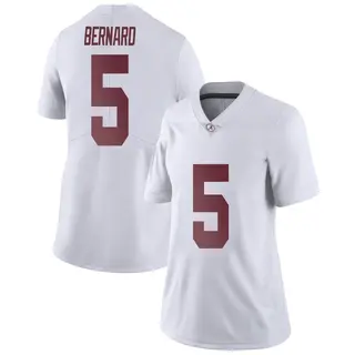 Limited Women's Germie Bernard Alabama Crimson Tide Nike Football College Jersey - White