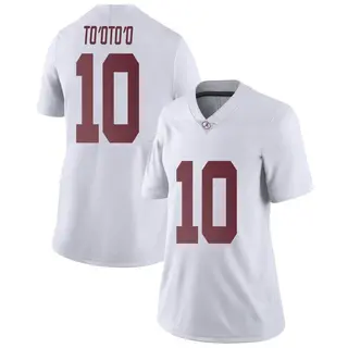 Limited Women's Henry To'oTo'o Alabama Crimson Tide Nike Football College Jersey - White