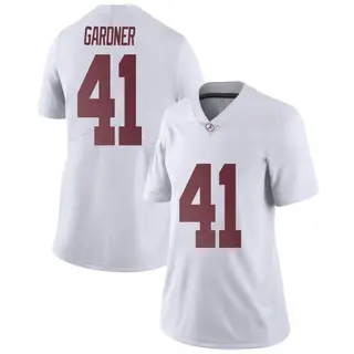 Limited Women's JR Gardner Alabama Crimson Tide Nike Football College Jersey - White