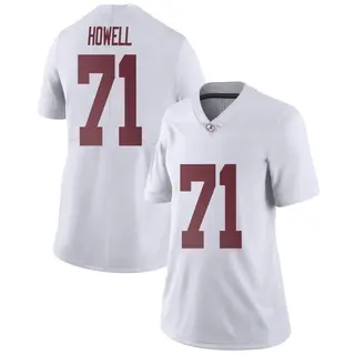 Limited Women's Jackson Howell Alabama Crimson Tide Nike Football College Jersey - White