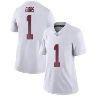 Limited Women's Jahmyr Gibbs Alabama Crimson Tide Nike Football College Jersey - White