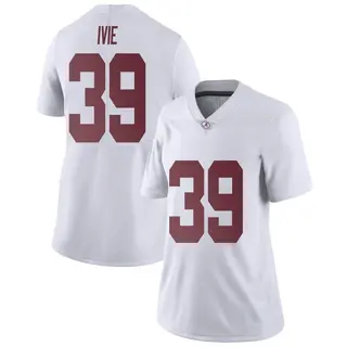 Limited Women's Jake Ivie Alabama Crimson Tide Nike Football College Jersey - White