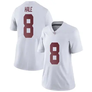 Limited Women's Jalen Hale Alabama Crimson Tide Nike Football College Jersey - White