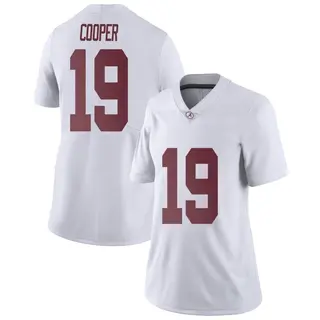 Limited Women's John Cooper Alabama Crimson Tide Nike Football College Jersey - White