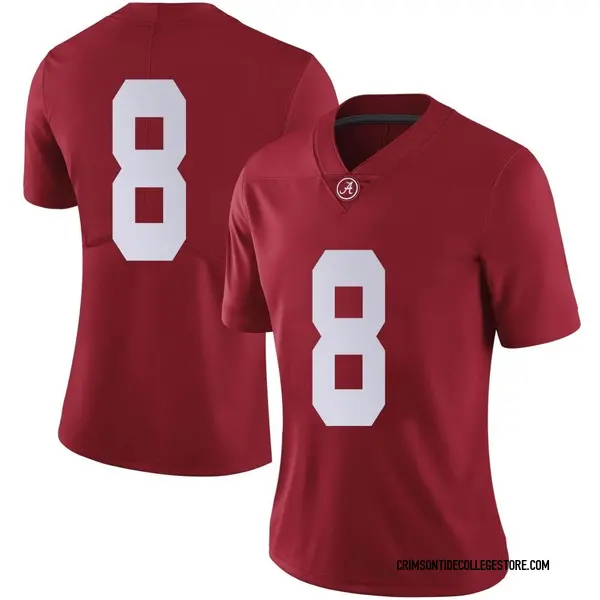 Limited Women's John Metchie III Alabama Crimson Tide Nike Crimson Football College Jersey -