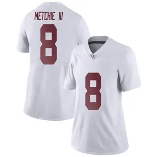 Limited Women's John Metchie III Alabama Crimson Tide Nike Football College Jersey - White