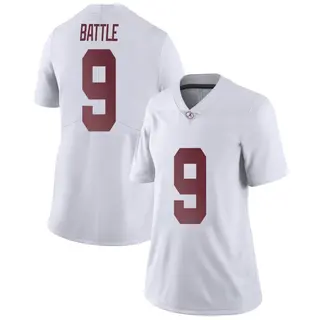 Limited Women's Jordan Battle Alabama Crimson Tide Nike Football College Jersey - White