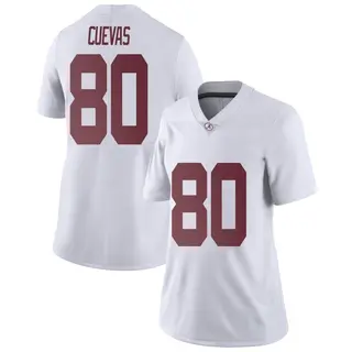 Limited Women's Josh Cuevas Alabama Crimson Tide Nike Football College Jersey - White