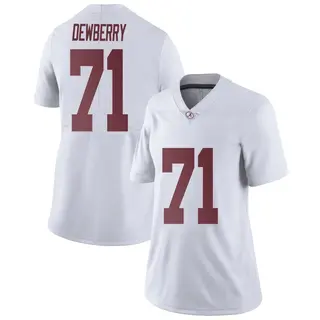 Limited Women's Kam Dewberry Alabama Crimson Tide Nike Football College Jersey - White