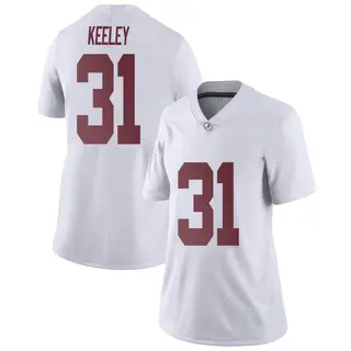 Limited Women's Keon Keeley Alabama Crimson Tide Nike Football College Jersey - White