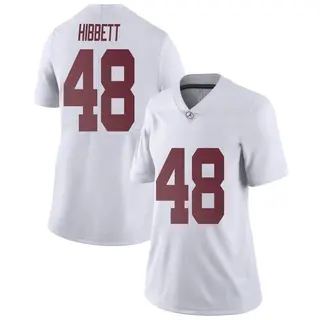 Limited Women's Kneeland Hibbett Alabama Crimson Tide Nike Football College Jersey - White