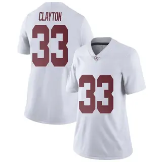 Limited Women's Kyle Clayton Alabama Crimson Tide Nike Football College Jersey - White