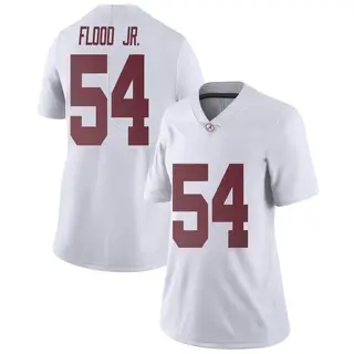 Limited Women's Kyle Flood Jr. Alabama Crimson Tide Nike Football College Jersey - White