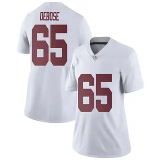Limited Women's Micah Debose Alabama Crimson Tide Nike Football College Jersey - White