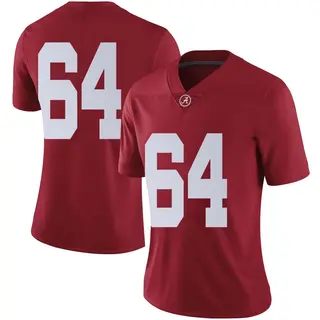 Limited Women's Michael Carroll Alabama Crimson Tide Nike Crimson Football College Jersey -