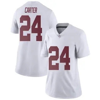 Limited Women's Noah Carter Alabama Crimson Tide Nike Football College Jersey - White