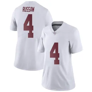 Limited Women's Qua Russaw Alabama Crimson Tide Nike Football College Jersey - White