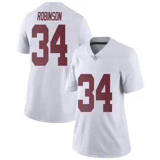 Limited Women's Que Robinson Alabama Crimson Tide Nike Football College Jersey - White