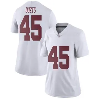 Limited Women's Robbie Ouzts Alabama Crimson Tide Nike Football College Jersey - White