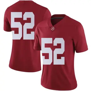 Limited Women's Tyler Booker Alabama Crimson Tide Nike Crimson Football College Jersey -