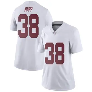 Limited Women's Zavier Mapp Alabama Crimson Tide Nike Football College Jersey - White