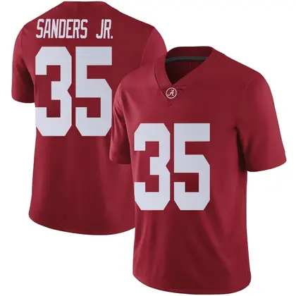 Limited Youth Abduall Sanders Jr. Alabama Crimson Tide Crimson Football College Jersey -