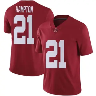 Limited Youth Bubba Hampton Alabama Crimson Tide Nike Crimson Football College Jersey -