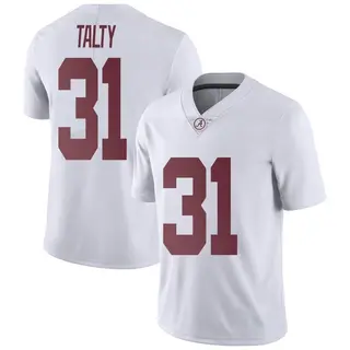 Limited Youth Conor Talty Alabama Crimson Tide Nike Football College Jersey - White
