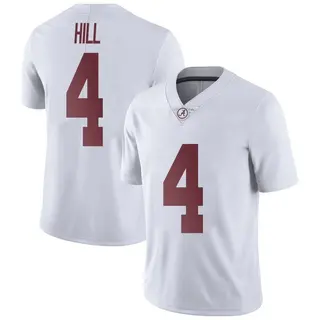 Limited Youth Daniel Hill Alabama Crimson Tide Nike Football College Jersey - White